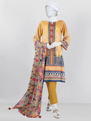 Lawn Printed 3 Piece | PLU-24-1228