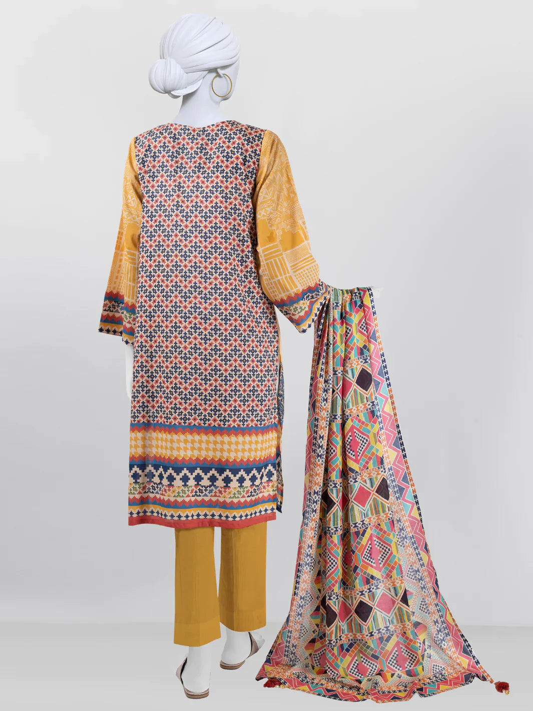 Lawn Printed 3 Piece | PLU-24-1228