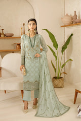 Ramsha - Sonehri - Embroidered Chiffon - BB 106