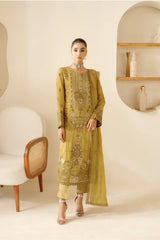 Ramsha - Sonehri - Embroidered Chiffon - BB 108