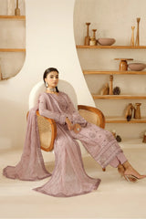 Ramsha - Sonehri - Embroidered Chiffon - BB 102