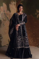 Zarposh - Jahanara Embroidered Organza - Nayab
