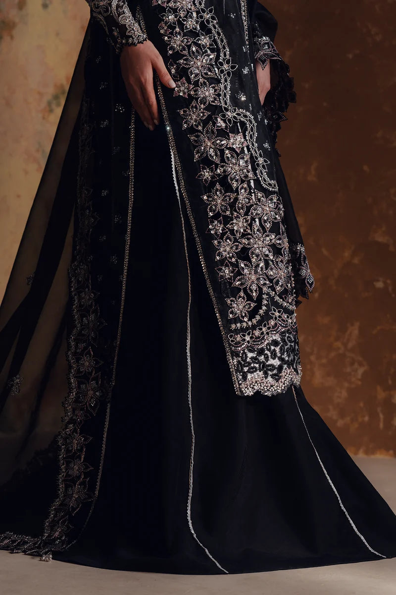 Zarposh - Jahanara Embroidered Organza - Nayab