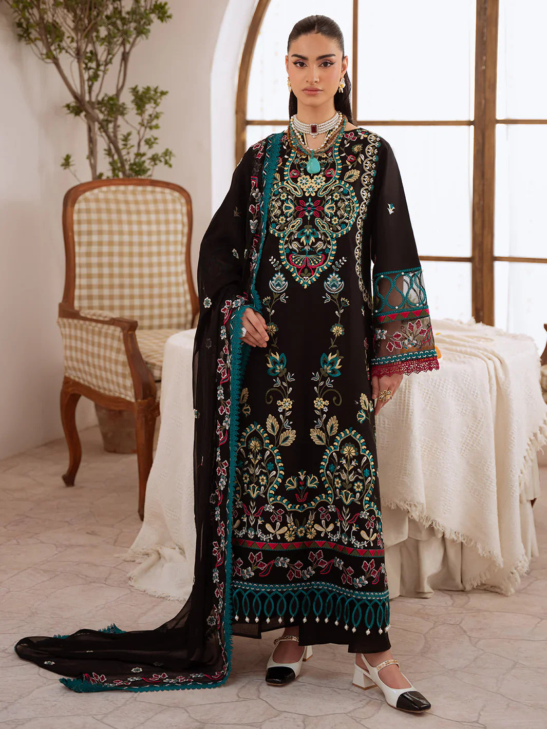 Mahnur - Shanaya - Embroidered Lawn - SN-08