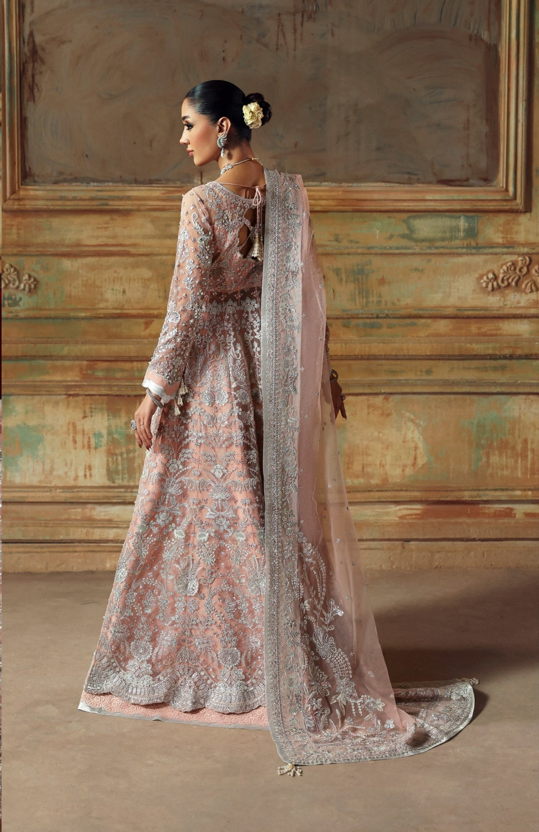 ZYRA - DIWANI - EMBROIDERED NET - GLAMOROUS