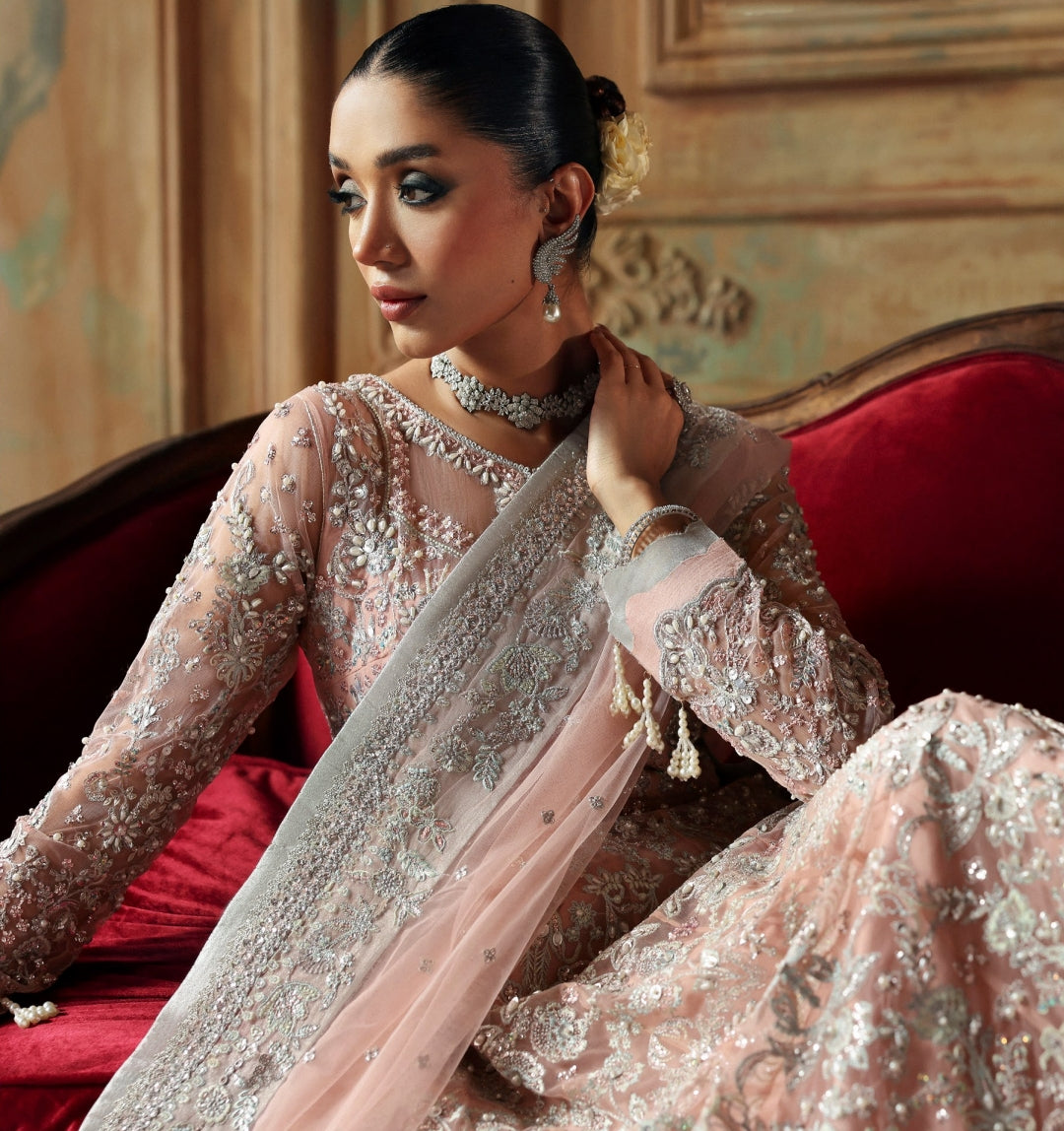 ZYRA - DIWANI - EMBROIDERED NET - GLAMOROUS