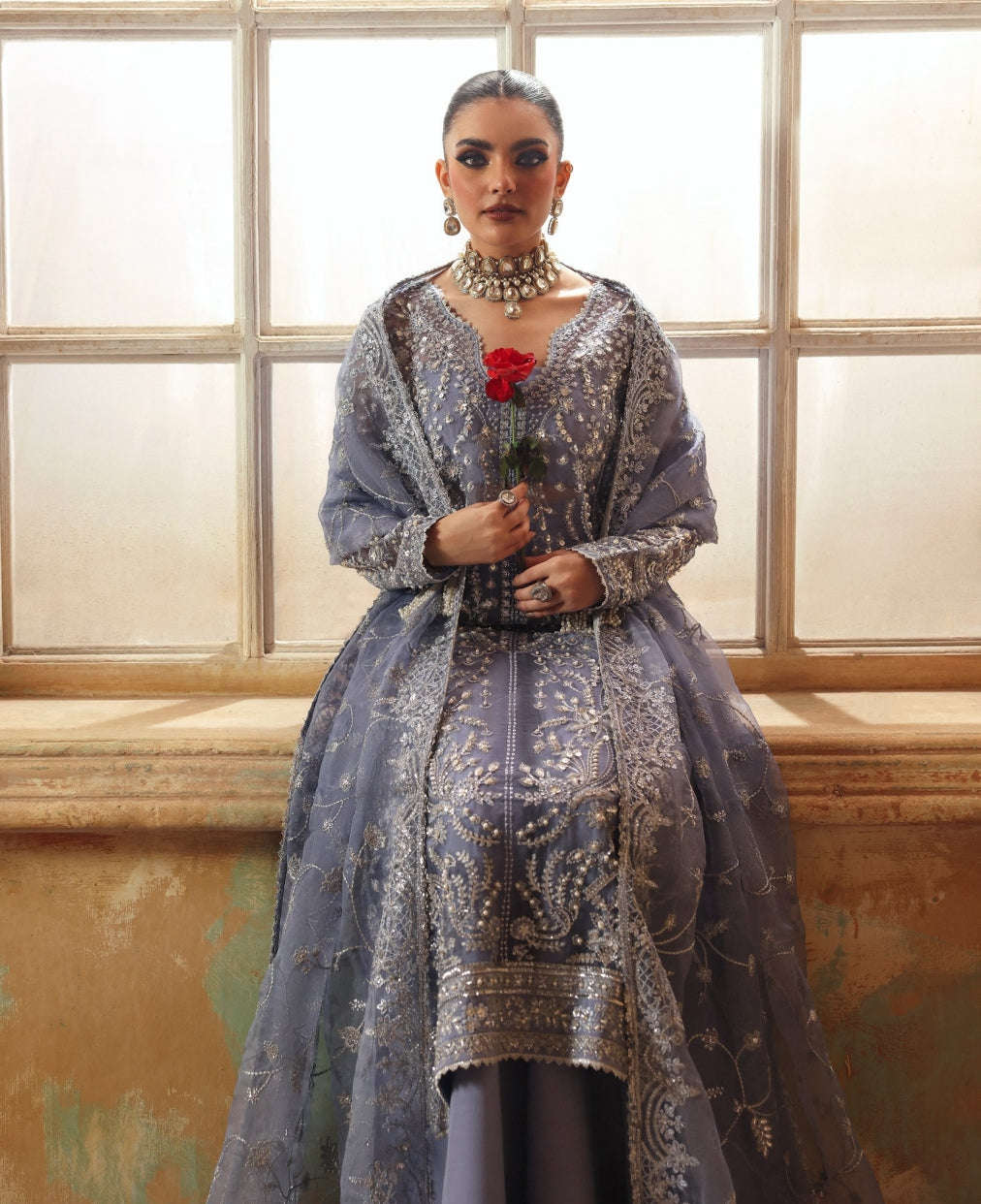 Zyra - Diwani Embellished Organza - DIANA