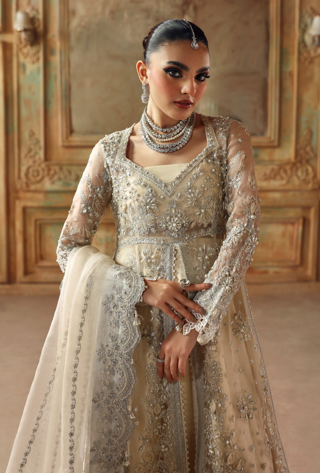 Zyra - Diwani Embellished Organza - MUSE