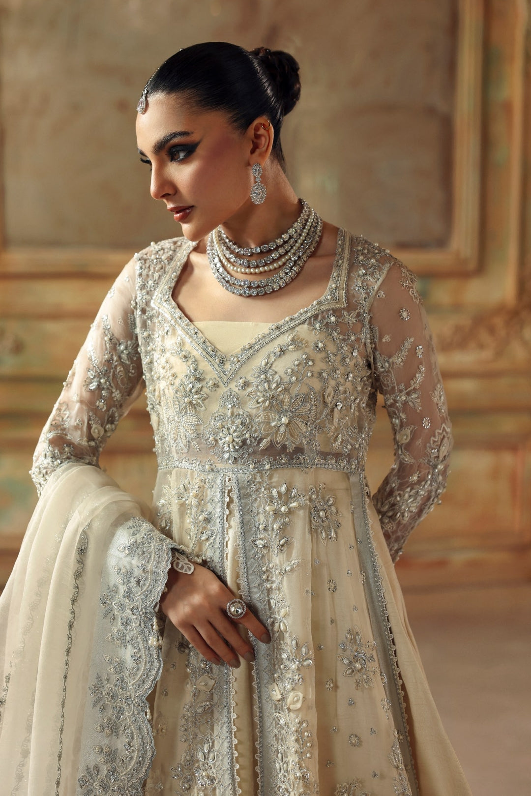 Zyra - Diwani Embellished Organza - MUSE