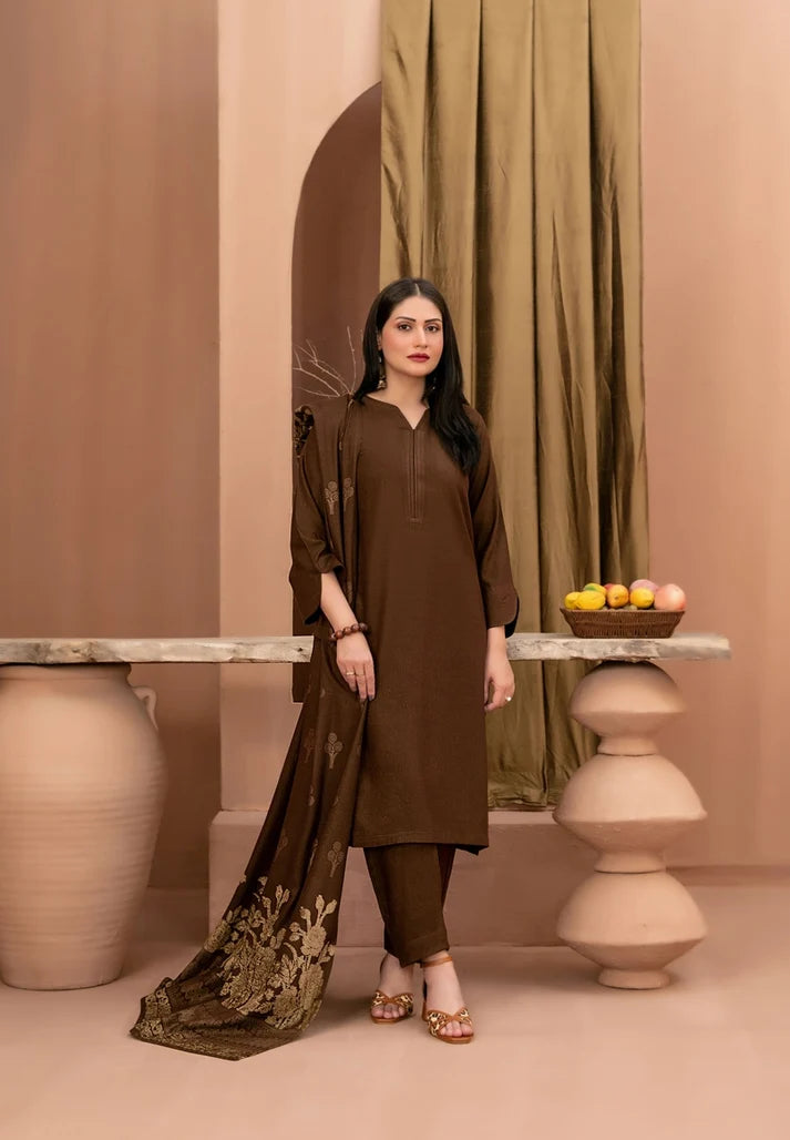 Tawakkal - Sadgi Plain Leather Peach D-5204