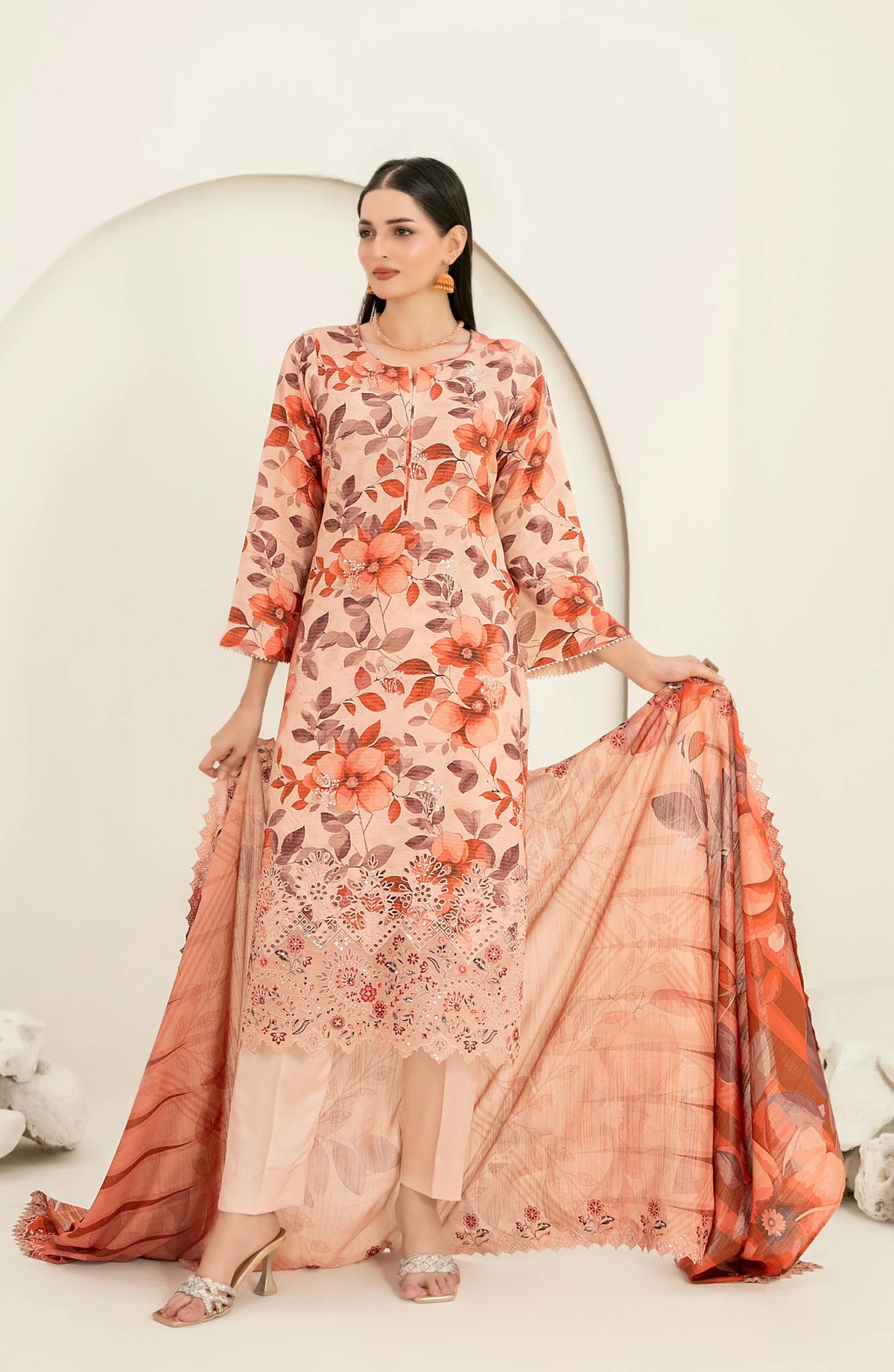Tawakkal - Suhana Embroidered Viscose D-4893