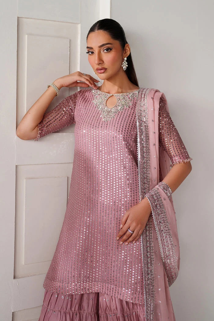 Baroque - Embroidered Chiffon UF-4388