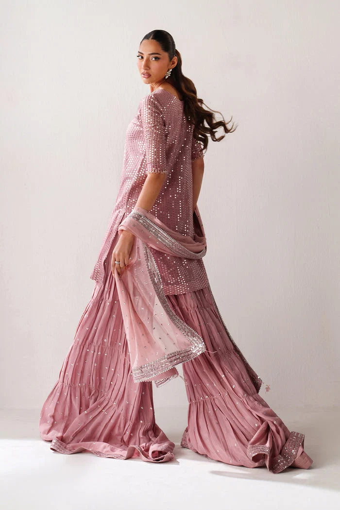 Baroque - Embroidered Chiffon UF-4388