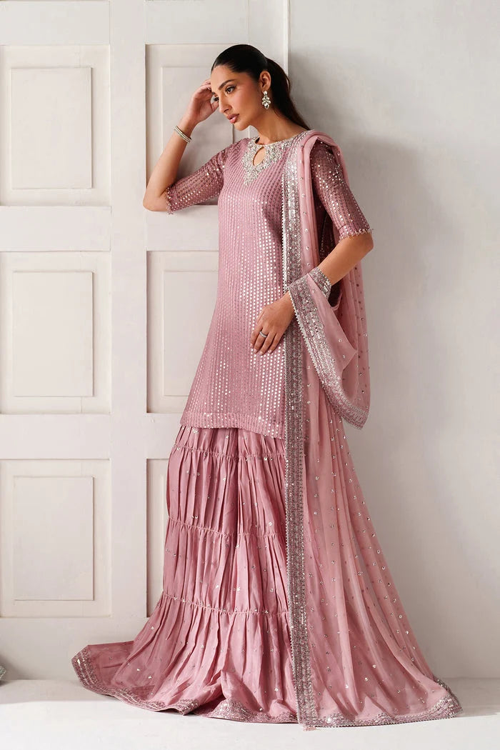 Baroque - Embroidered Chiffon UF-4388