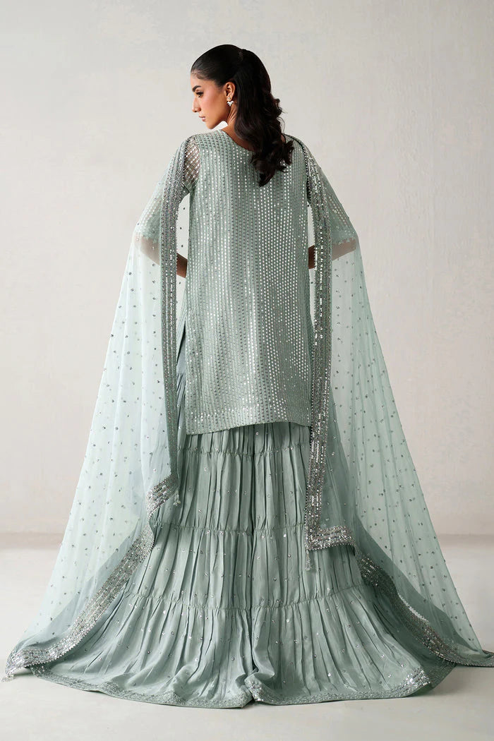 Baroque - Embroidered Chiffon UF-4389