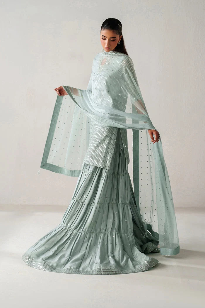 Baroque - Embroidered Chiffon UF-4389