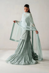 Baroque - Embroidered Chiffon UF-4389