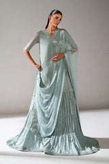 Baroque - Embroidered Chiffon UF-4389