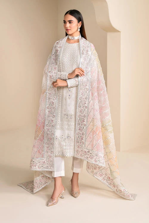 Baroque - Embroidered Handmade Chiffon UF-623