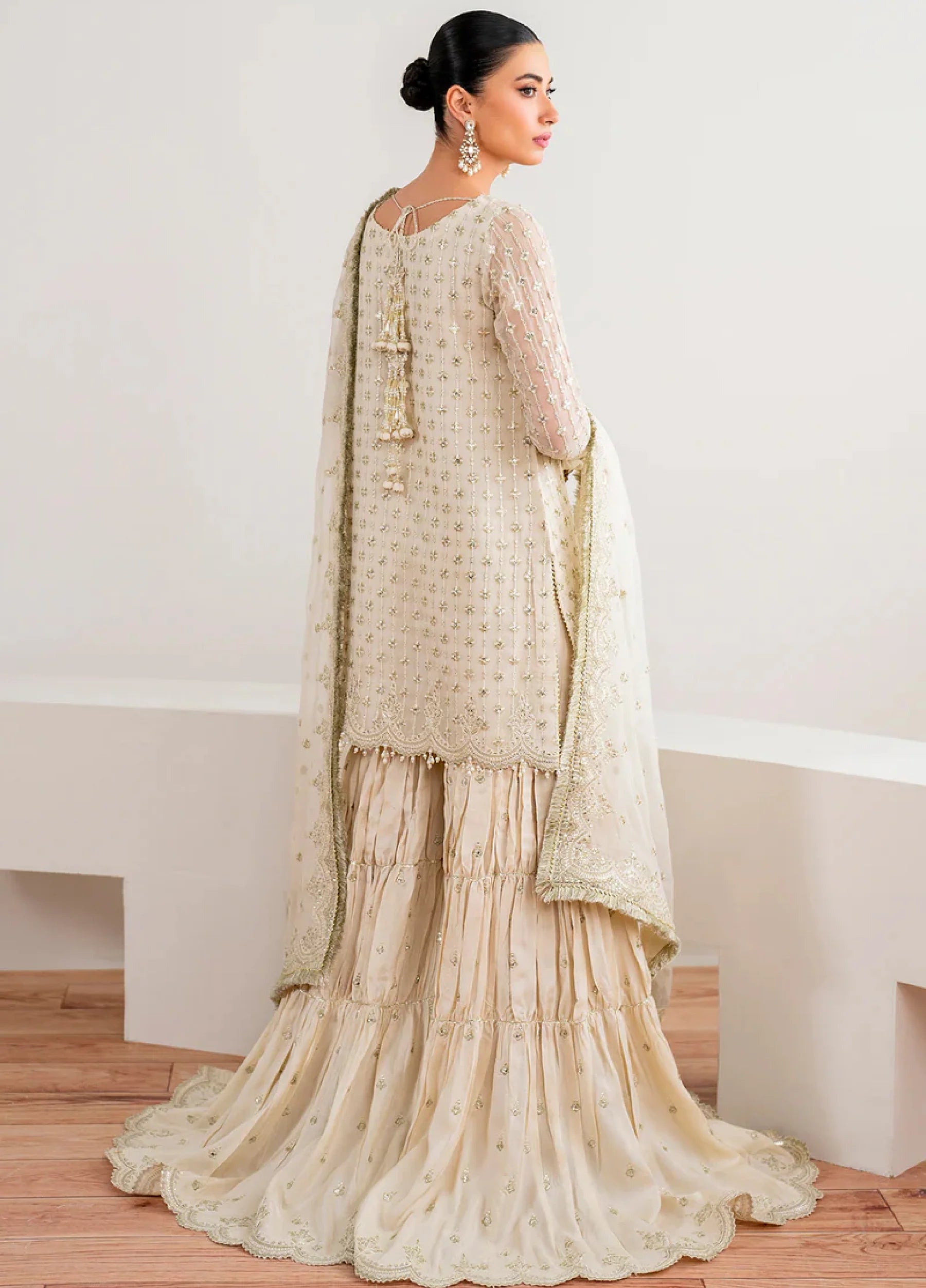 Baroque - Embroidered Chiffon - UF-687