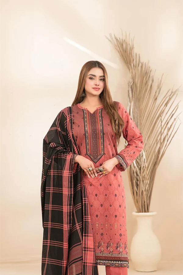 Tawakkal - Ola Printed Lawn D-1227