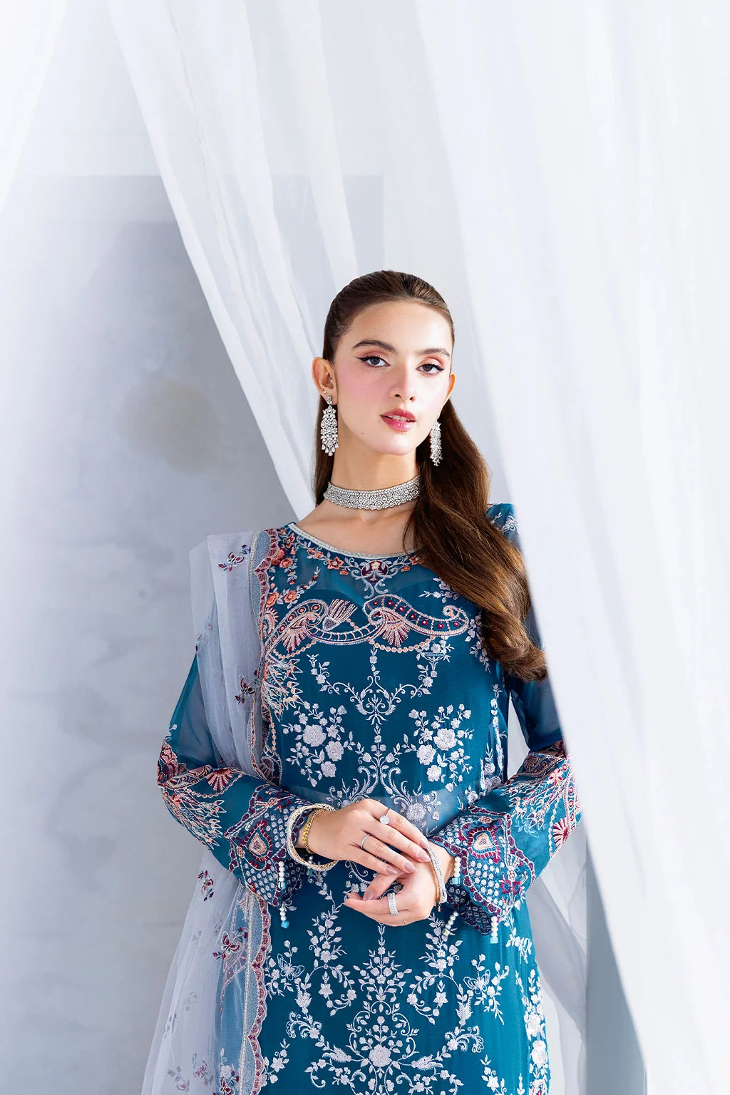 Ramsha - Arzoo - Embroidered Chiffon - U 202