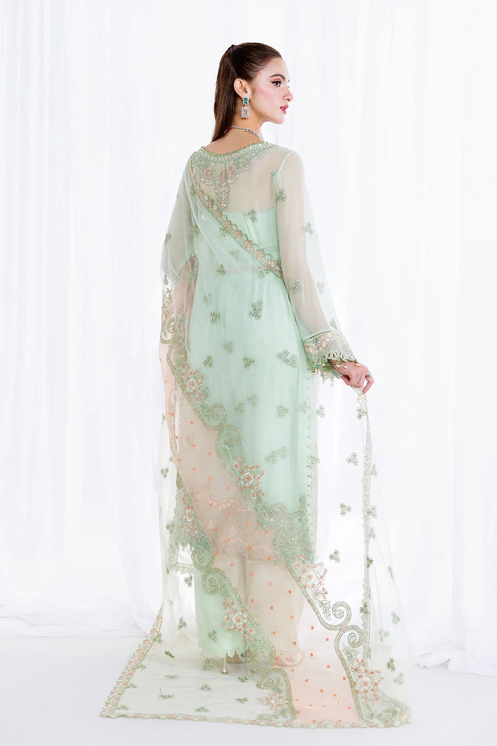 Ramsha - Arzoo - Embroidered Chiffon - U 207