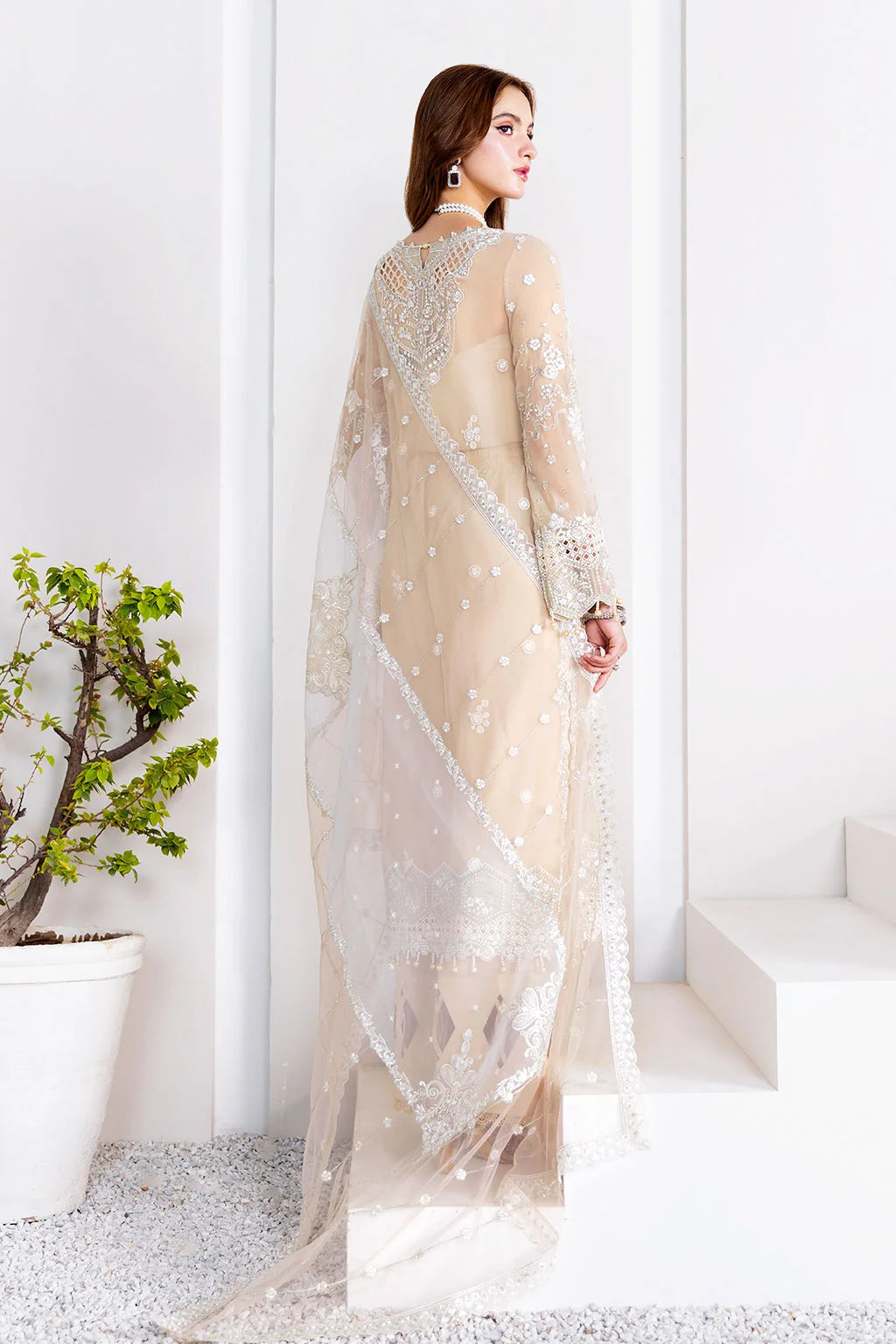 Ramsha - Arzoo - Embroidered Chiffon - U 201