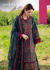 AJELL-04 EMBROIDERED LAWN 3 PCS