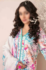 Tawakkal - Abir Print Embroidered Viscose D-5363