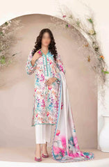 Tawakkal - Abir Print Embroidered Viscose D-5363