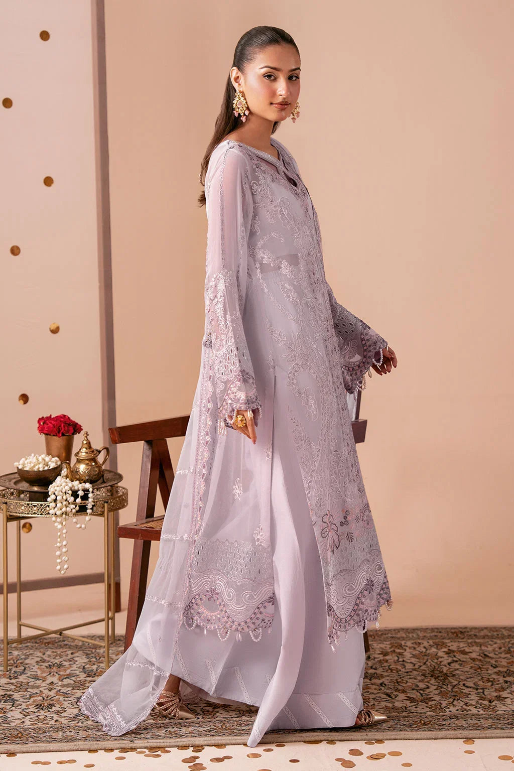 Ramsha - Dastak Vol-03 - Premium Chiffon - Q-308