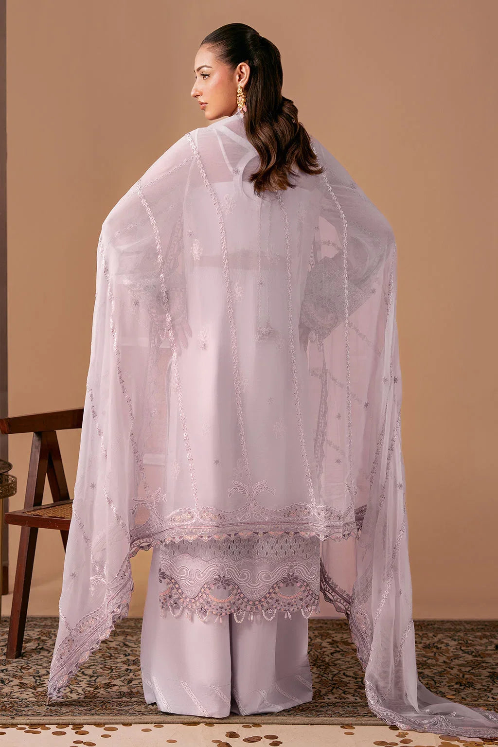 Ramsha - Dastak Vol-03 - Premium Chiffon - Q-308