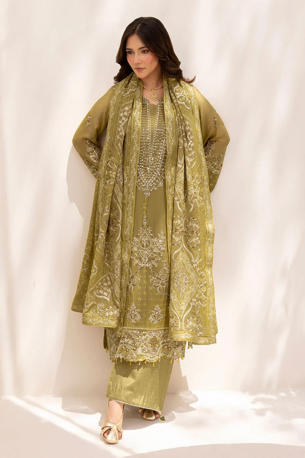 Ramsha - Dastan - Embroidered Chiffon - T 508