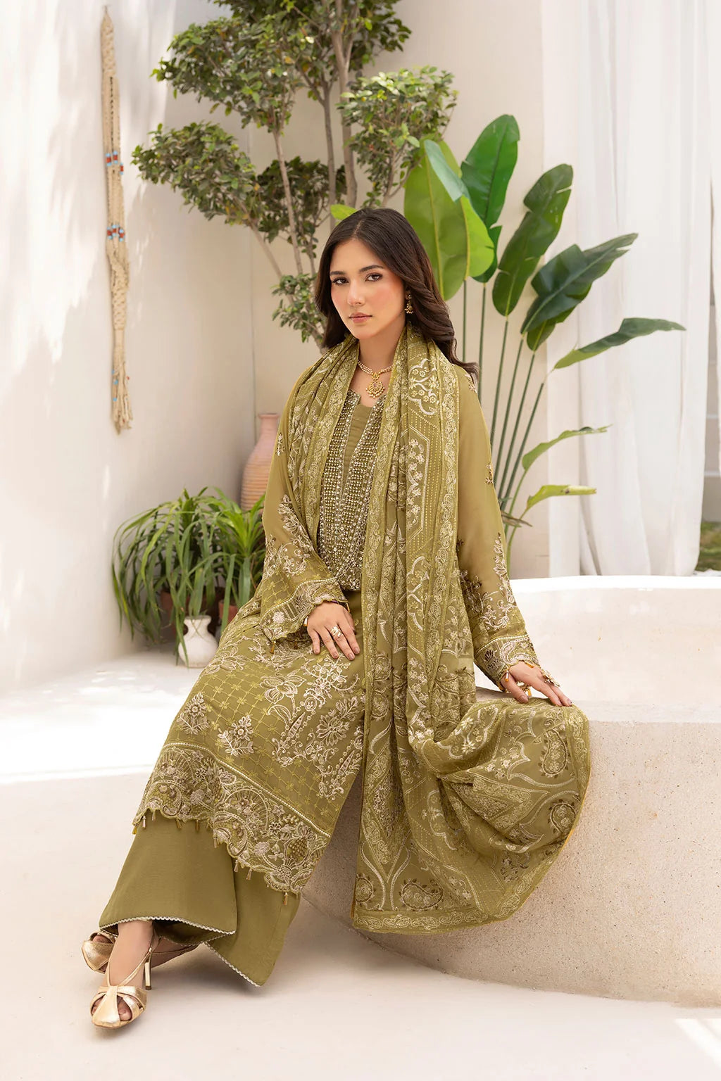 Ramsha - Dastan - Embroidered Chiffon - T 508