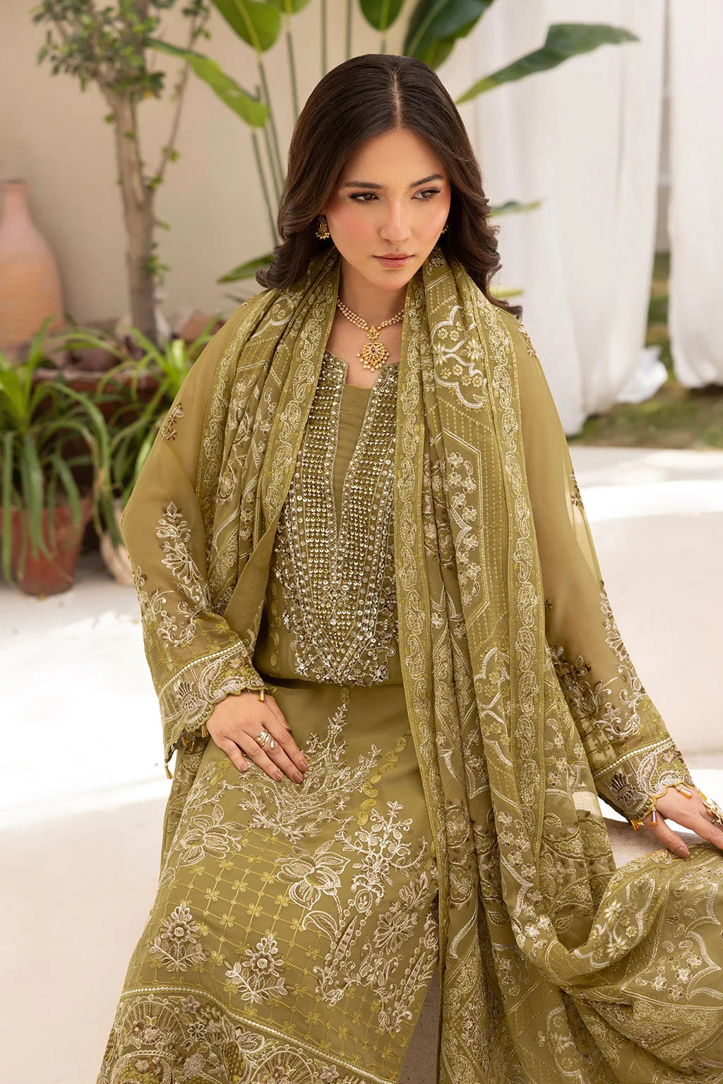 Ramsha - Dastan - Embroidered Chiffon - T 508