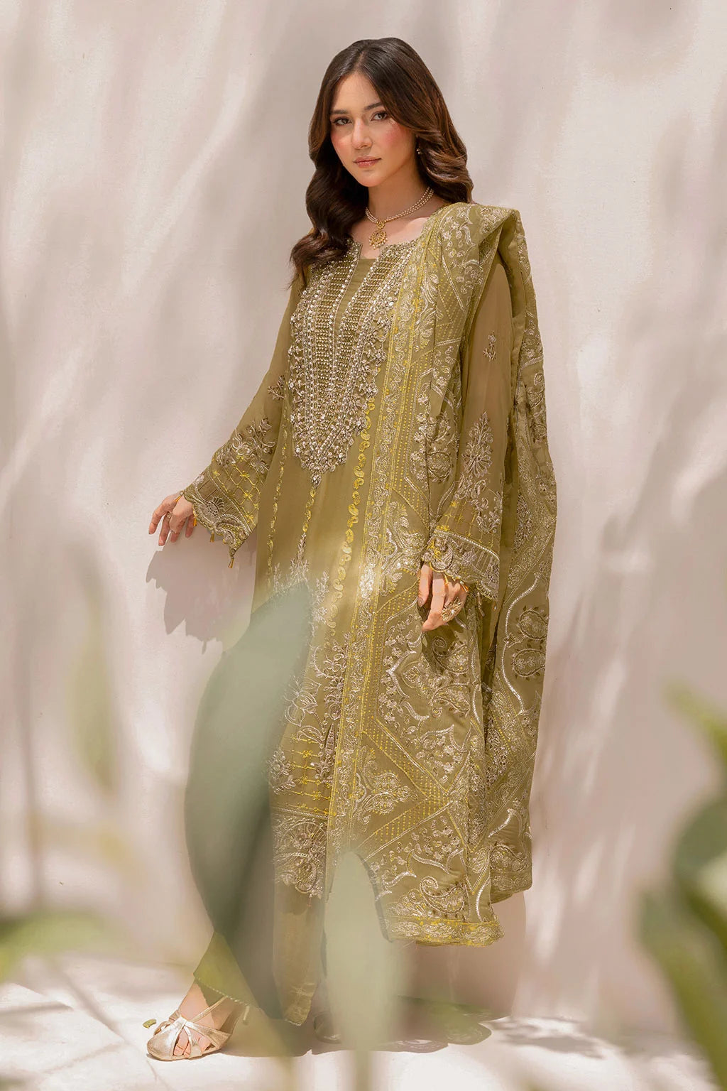 Ramsha - Dastan - Embroidered Chiffon - T 508