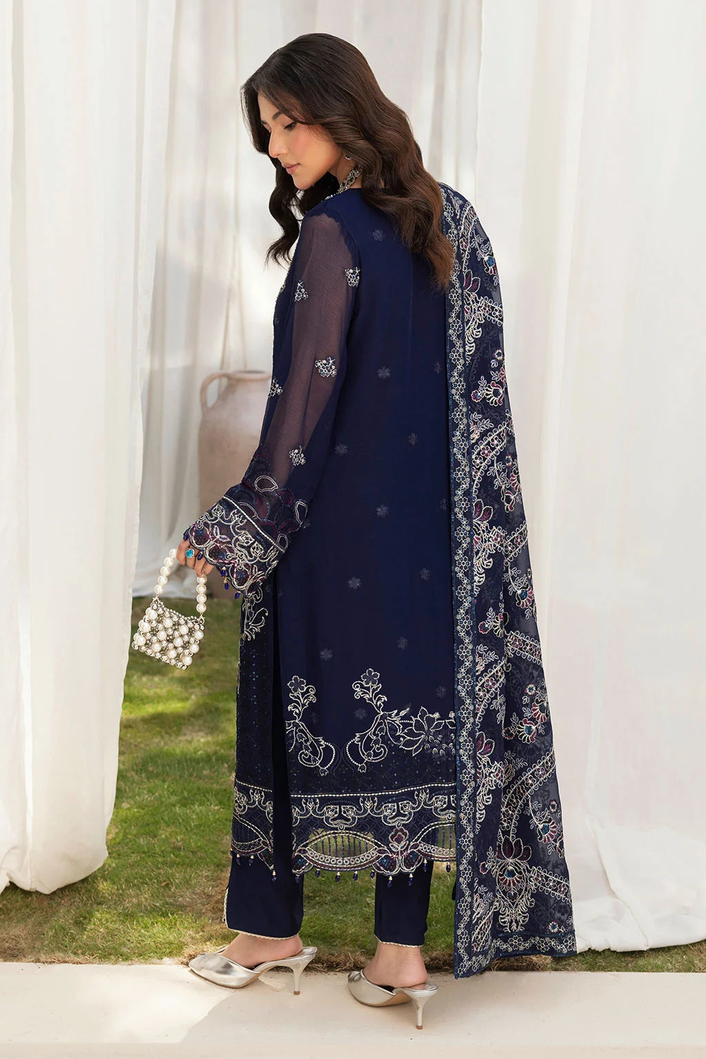 Ramsha - Dastan - Embroidered Chiffon - T 501