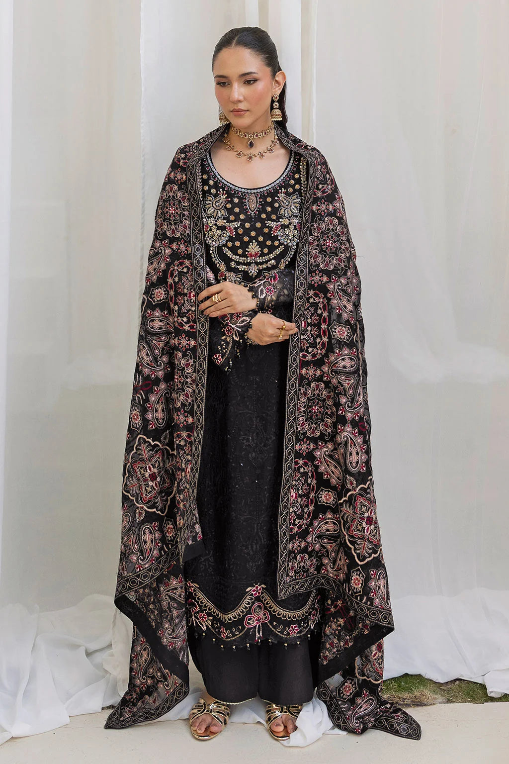 Ramsha - Dastan - Embroidered Chiffon - T 506