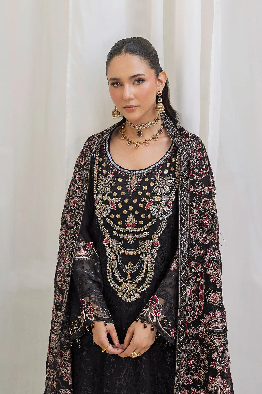 Ramsha - Dastan - Embroidered Chiffon - T 506