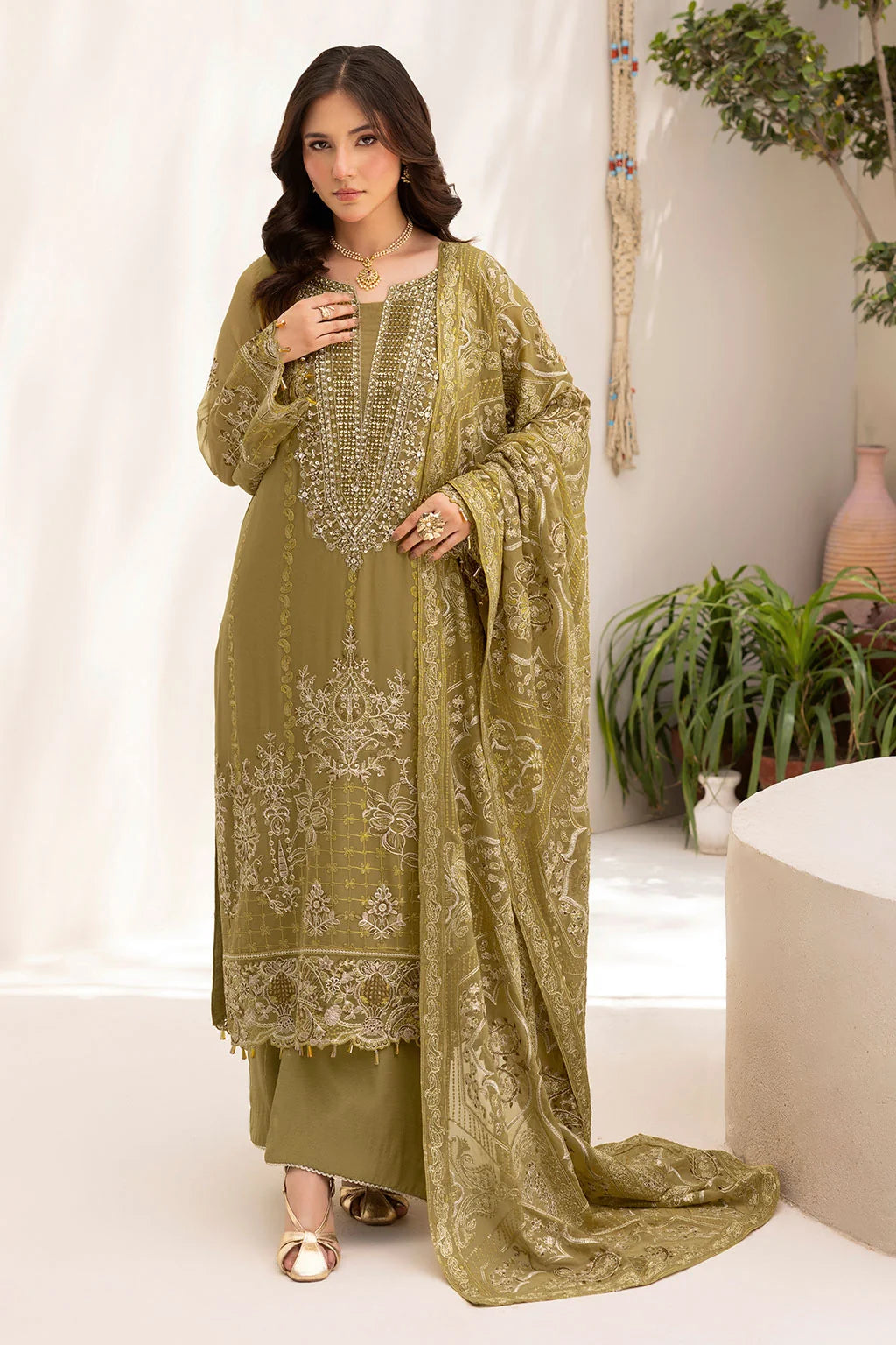 Ramsha - Dastan - Embroidered Chiffon - T 508
