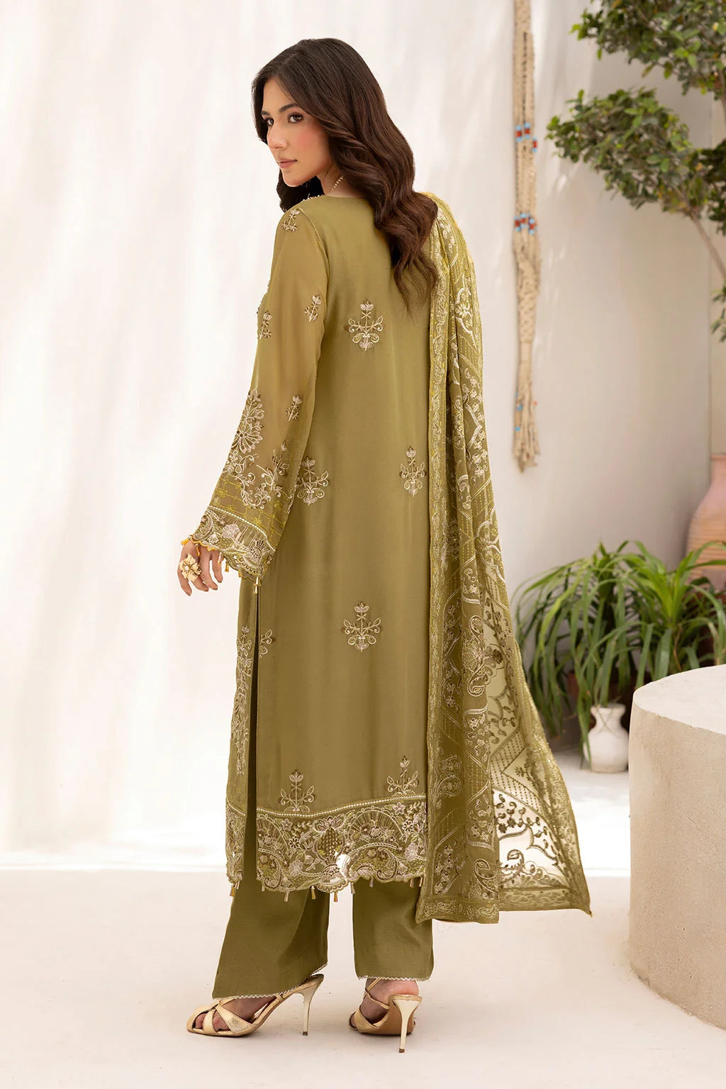 Ramsha - Dastan - Embroidered Chiffon - T 508