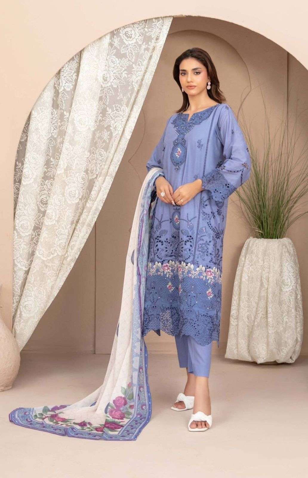 Tawakkal - Ferisha Embroidered Lawn D-1780