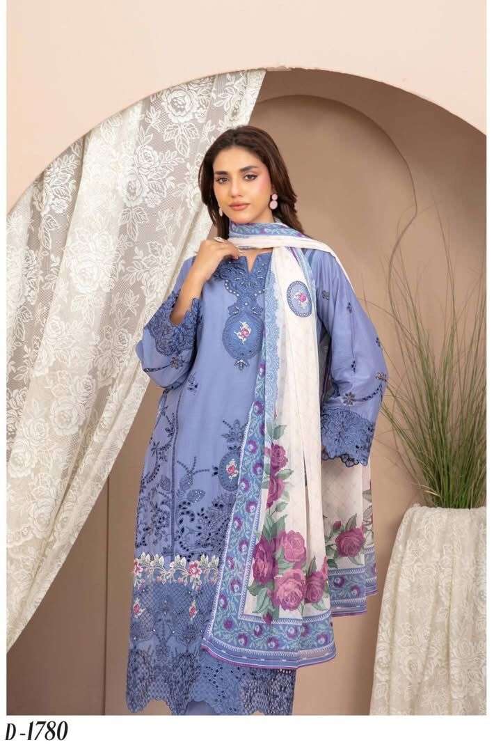 Tawakkal - Ferisha Embroidered Lawn D-1780