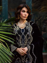 Nureh - Exclusive Luxury -  Embroidered Leather Peach NE-185