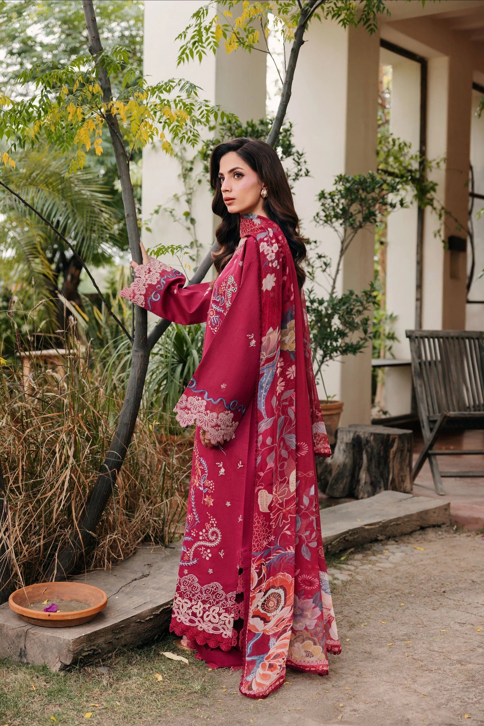 LAWN - Festive Luxury Lawn '26 - FZF - 7A