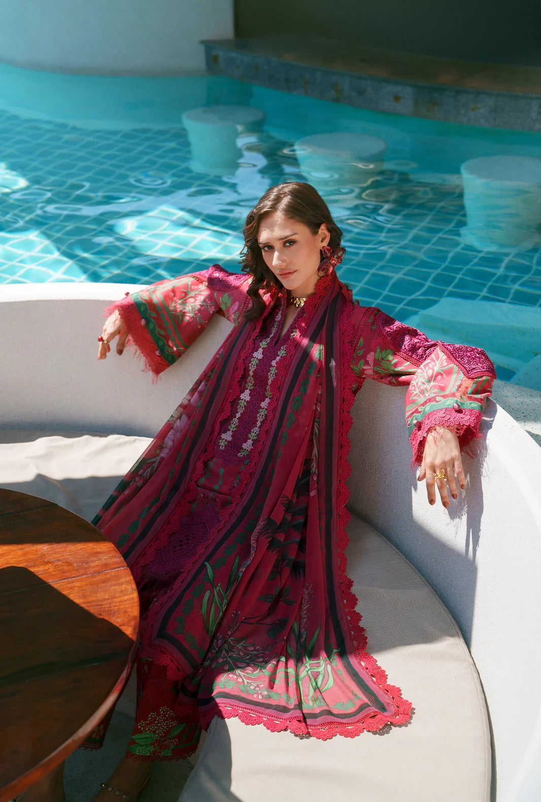 Amaira- Printed Chikankari'26