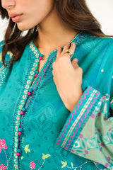 LAWN - Rhea - Teal Mirage
