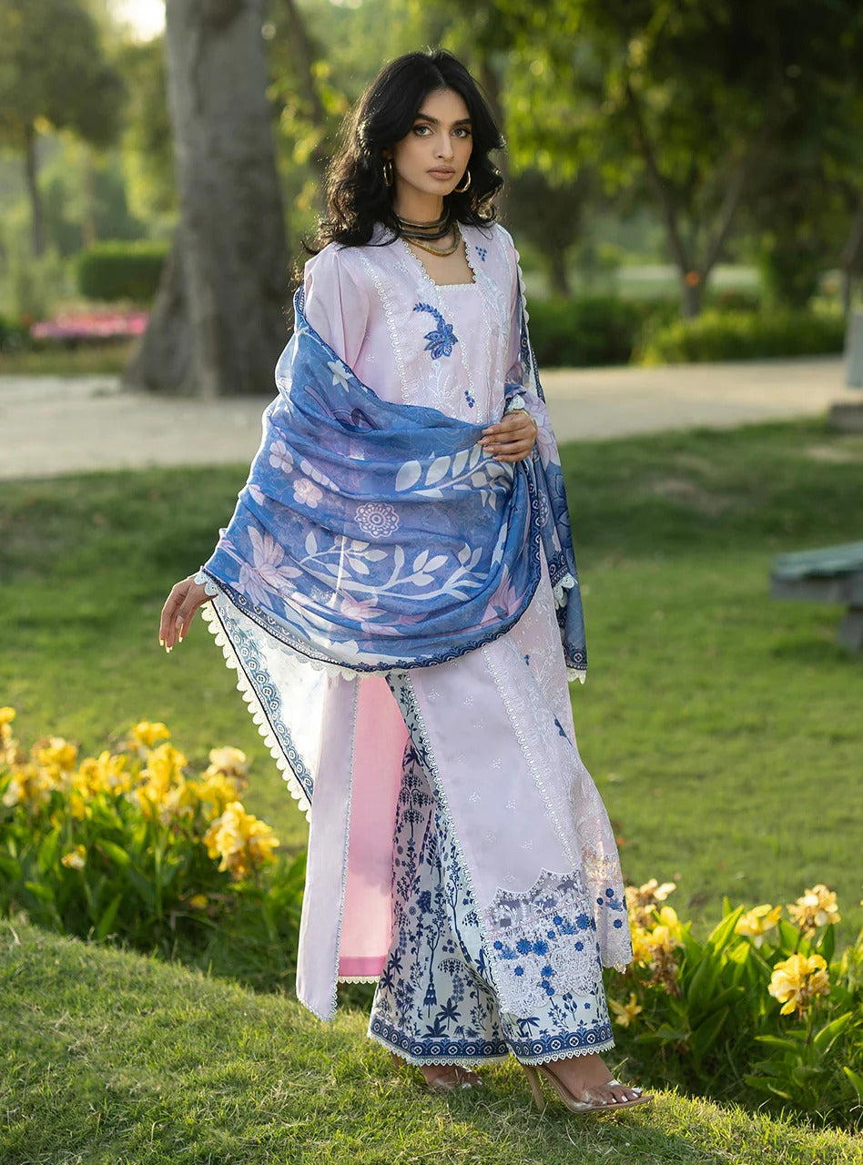 Zainab Chottani - Luxe Embroidered Lawn - Bria 15