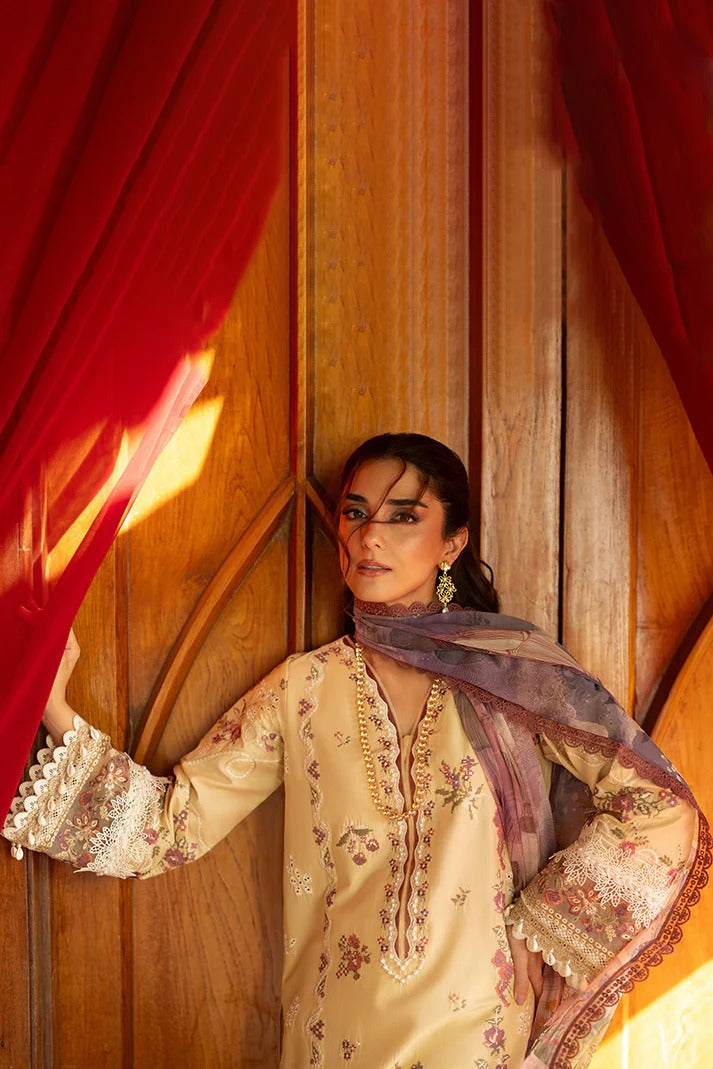 LAWN - Maya Luxury Lawn'26 - SL-151 Nael